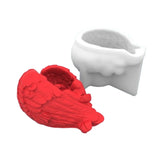 3D Baby Wing Candle Crystal Epoxy Resin Mold Silicone Mould