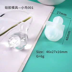 3D Animal Silicone UV Resin Mold Jewelry Accessorie