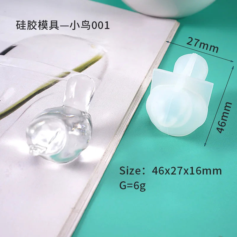 3D Animal Silicone UV Resin Mold Jewelry Accessorie