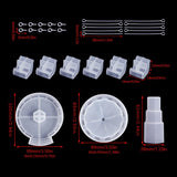DIY 3D Carousel Horse Silicone Mold for Resin Epoxy Casting