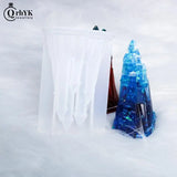 3D Crystal Epoxy Castle Silicone Mold for DIY Decorations