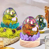 Dragon Egg Light Crystal Epoxy Resin Mold Desktop Ornament