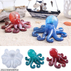 Ocean Octopus Silicone Mold for DIY Jewelry Making
