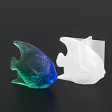 3D Flat Goldfish Epoxy Resin Mold for Handcraft Jewelry
