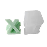 3D Large Letter Silicone Mold for Epoxy Resin Crafts