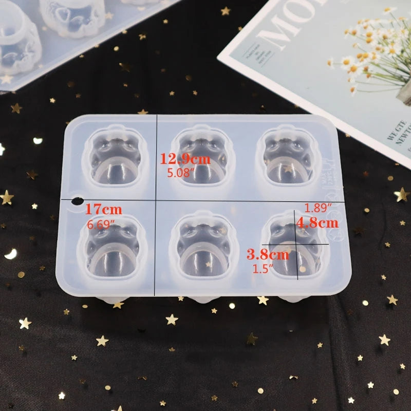 3D Lucky Pig Soap Molds Silicone Mold Blessings Fortune Pig Resin Casting
