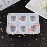 3D Lucky Pig Soap Molds Silicone Mold Blessings Fortune Pig Resin Casting