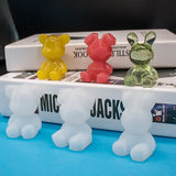 3D Rabbit Silicone Resin Mold for Jewelry Making