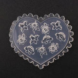 3D Silicone Nail Art Mold Kit Flower Resin Mold