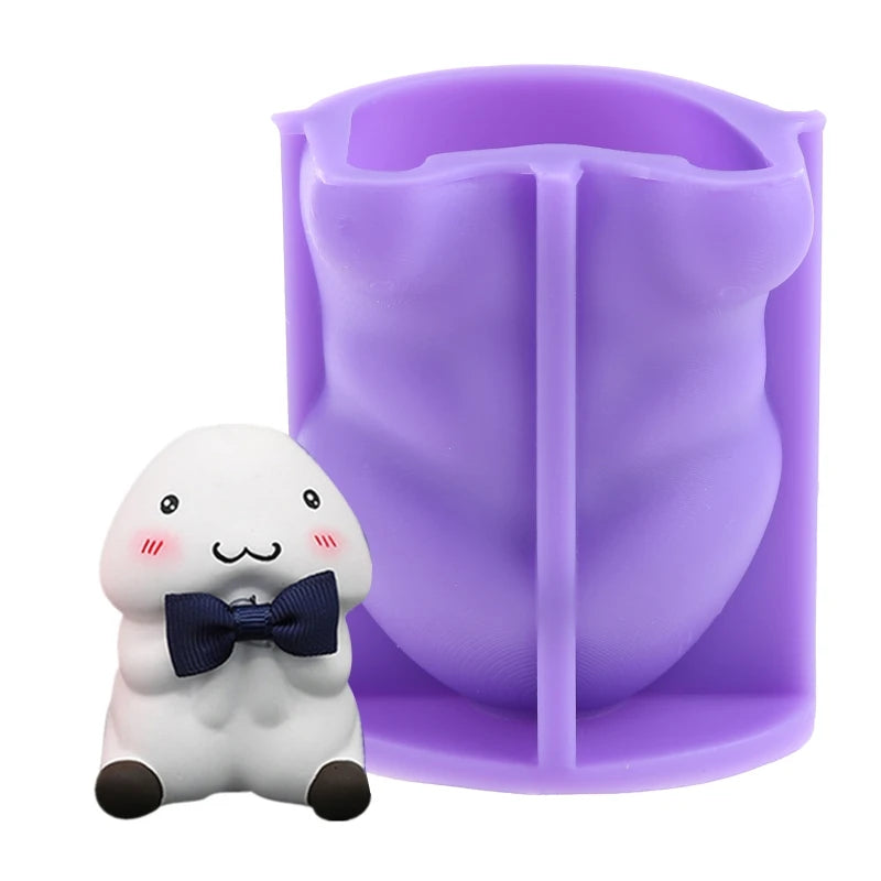 3D Toy Penis Epoxy Resin Mold for Home Decoration
