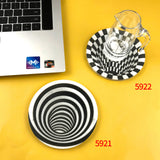 3D Trap Coaster Epoxy Resin Mold Jewelry Tools Jewelry Accessories Silicone