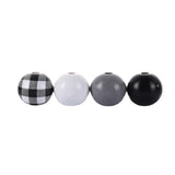 50Pcs Natural Wooden Round Beads for Crafts, Jewelry Making, Baby Toys