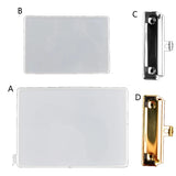 Clipboard Resin Mold File Folder Tray Molds