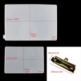 A4 Clipboard Resin Mold File Folder Silicone Tray Molds