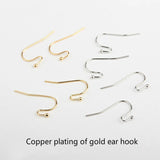 Beaded Earrings with Hook Clasps