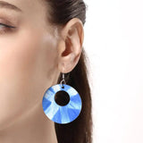 DIY Wood Pendant Silver Earring Hook Jewelry Findings Set