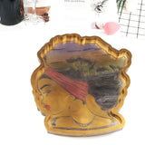 African Goddess Tray Crystal Epoxy Resin Mold Silicone Mould