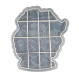 African Goddess Tray Crystal Epoxy Resin Mold Silicone Mould