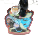 African Goddess Tray Crystal Epoxy Resin Mold Silicone Mould