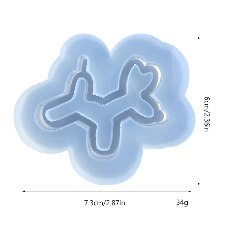Angel Shaker Silicone Mold for Jewelry Making