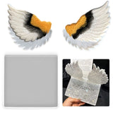 Angel Wings Coaster Epoxy Resin Mold Cup Mat Silicone Mould