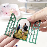 Arched Window Photo Frame Silicone Casting Mould Table Ornaments