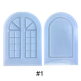 Arched Window Photo Frame Silicone Casting Mould Table Ornaments