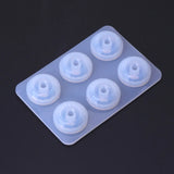DIY Silicone Beads Mold Round Rhombus with Hole DIY Tool Molds