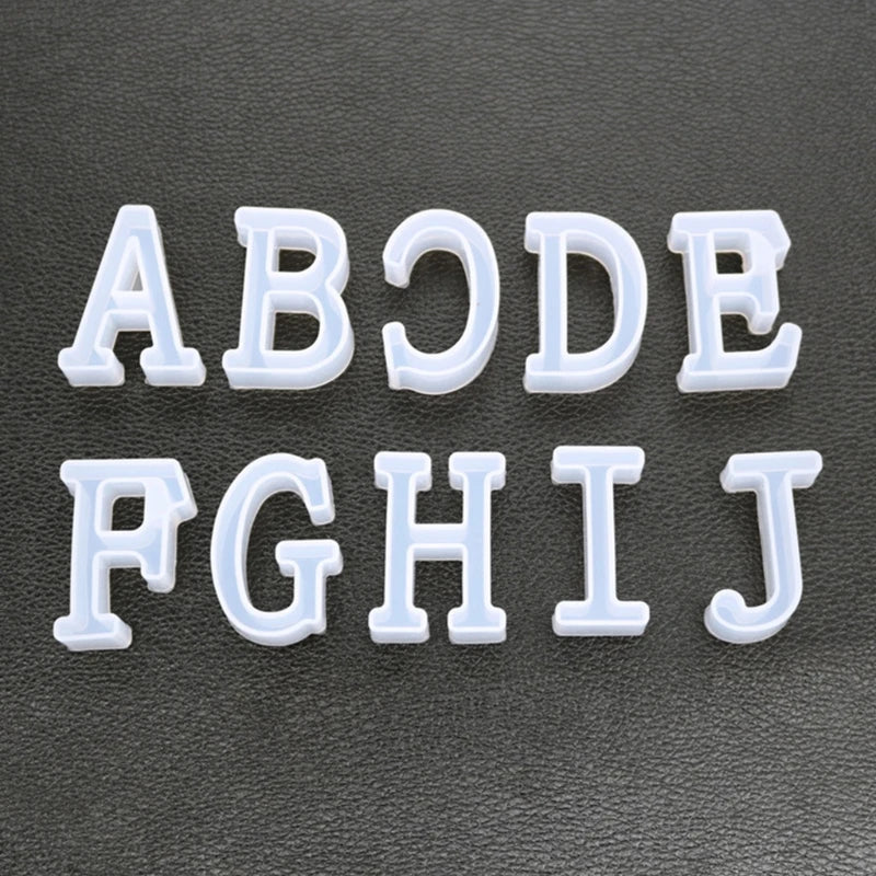 DIY Silicone Mold Happy Easter Letter Pattern Lightweight Tool