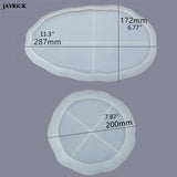 DIY Ashtray Tray Epoxy Resin Molds Silicone Mould Crafts Supplies