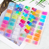 Assorted Silicone Bears Mold for Epoxy Resin Jewelry Making