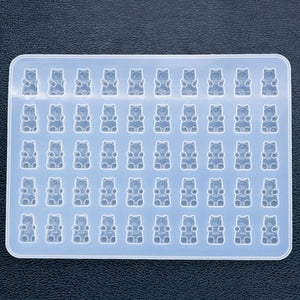 Assorted Silicone Bears Mold for Epoxy Resin Jewelry Making
