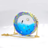 Handbag Silicone Round UV Resin Mold Craft Material