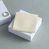 Beige Microfiber Velvet Jewelry Bags for Party Decoration
