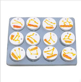 12 Constellation Silicone Mould for Cake Chocolate Fondant Clay DIY Baking