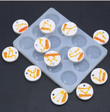 12 Constellation Silicone Mould for Cake Chocolate Fondant Clay DIY Baking