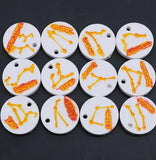12 Constellation Silicone Mould for Cake Chocolate Fondant Clay DIY Baking
