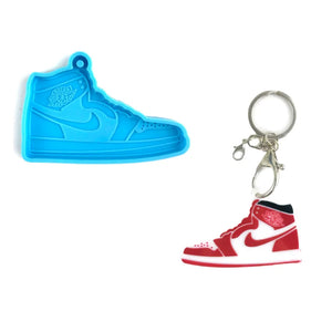 Basketball Shoes Keychain Silicone Mold for Resin Crafting