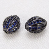 DIY Football Charms Colorful Beads Bracelet Necklace Handicraft Items