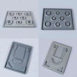 DIY Bead Board Bracelet Beading Tray Necklace Craft Jewelry Meter Panel