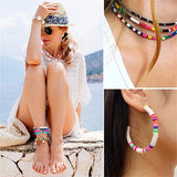 DIY Beaded Bracelet Earrings Necklace Accessory Set