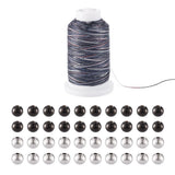 DIY Beaded Bracelet Making Kit with Stainless Steel Beads