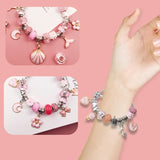 DIY Beaded Bracelet Set for Girls with Storage Box - Acrylic European Beads Kit