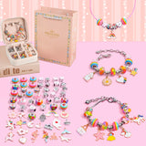 DIY Beaded Bracelet Set and Storage Box for Girls Gift