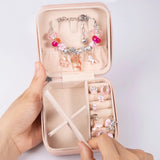 DIY Beaded Bracelet Set for Girls with Storage Box - Acrylic European Beads Kit