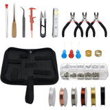 DIY Beading Tools Rings Pliers Portable Repair Kit