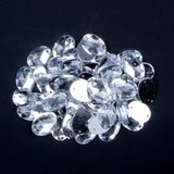Crystal Clear Flatback Oval Acrylic Beads Sew On 8X10mm - 18x25mm