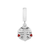 Sterling Silver Anchor of Love Charm for Bracelets