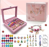 Acrylic Beads Bracelet Kit Large Hole Beads Jewelry Making Set