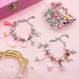 Acrylic Beads Bracelet Kit Large Hole Beads Jewelry Making Set